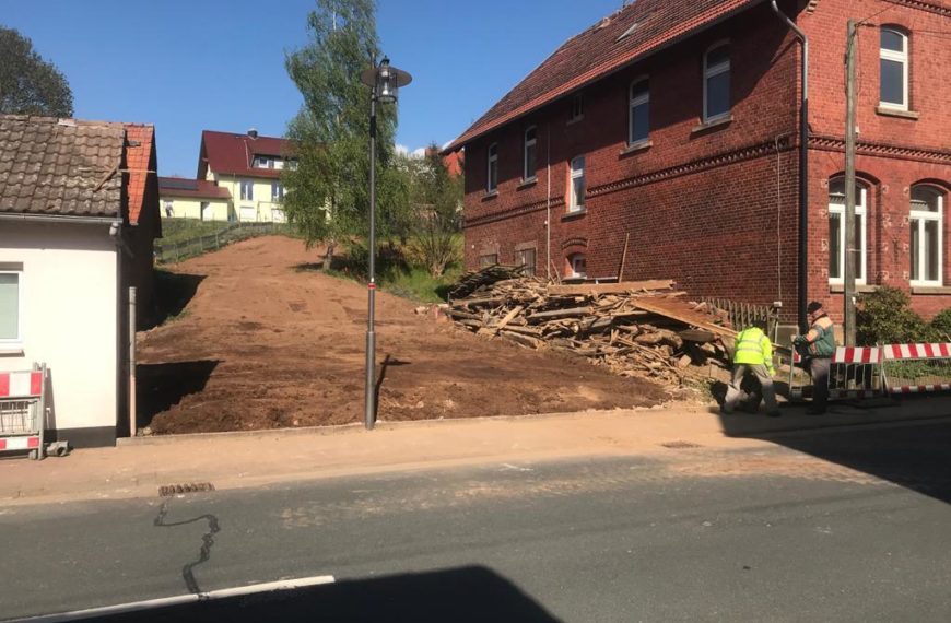 Abrissarbeiten